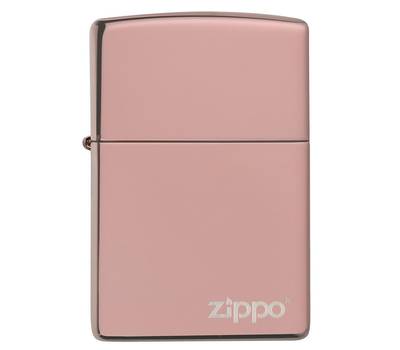 Зажигалка Zippo Classic с покрытием High Polish Rose Gold, латунь/сталь, розовое золото, глянцевая