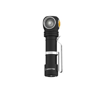 Фонарь налобный Armytek F09201C Wizard C2 WG Magnet USB 1100