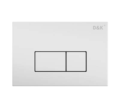 Клавиша смыва D&K Rhein (арт.инсталл DI8050127), белый (DB1499016)