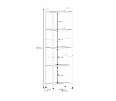 Стеллаж ЗМИ Валенсия 15 (VALENCIA 15 Shelf rack) СТВ15 Б