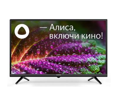 Телевизор SUNWIND SUN-LED32XS305, FULL HD, черный, СМАРТ ТВ, Яндекс.ТВ