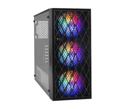 Компьютерный корпус EXEGATE EX296075RUS EVO-8243-EVO800 (ATX, БП EVO800RGB с вент. 12 см, 2*USB+1*US