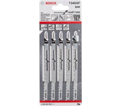 Набор пилок для лобзика BOSCH 2608634994