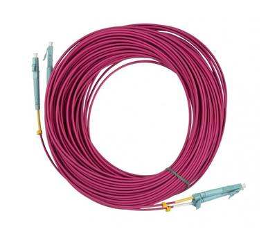 Патч-корд Hyperline FC-D2-504-LC/PR-LC/PR-H-15M-LSZH-MG FC-D2-504-LC/PR-LC/PR-H-15M 2x50/125 OM4 LC 