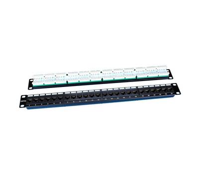 Патч-панель Hyperline PP3-19-24-8P8C-C5E-110D 19" 1U 24xRJ45 кат.5e UTP