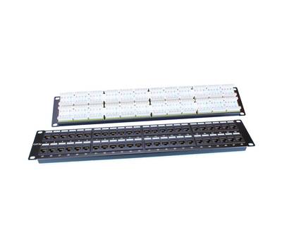 Патч-панель Hyperline PP3-19-48-8P8C-C5E-110D 19" 2U 48xRJ45 кат.5e UTP