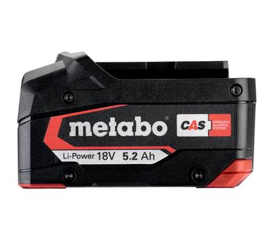 Батарея аккумуляторная METABO LI-Power 18В 5.2Ач Li-Ion (625028000)