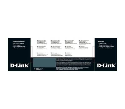 Разветвитель USB D-LINK DUB-H4