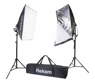 Кольцевая лампа REKAM CL-250-FL2-SB Kit