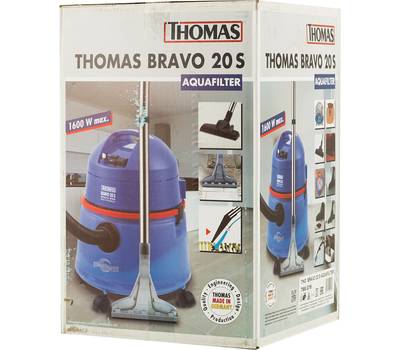 Пылесос электрический THOMAS Bravo 20S Aquafilter 1600Вт синий/красный