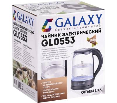 Чайник электрический Galaxy GL 0553 ЧЕРНЫЙ