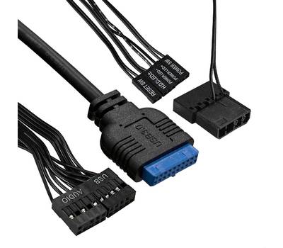 Корпус системного блока EXEGATE Minitower mEVO-7807 (mATX, без БП, 1*USB+1*USB3.0, черный 1x12см с R