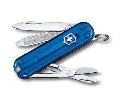 Нож перочинный VICTORINOX Classic Deep Ocean (0.6223.T2G) 58мм 7функц.