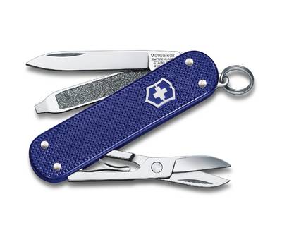 Нож перочинный VICTORINOX Night Dive (0.6221.222G) 58мм 7функц. карт.коробка.