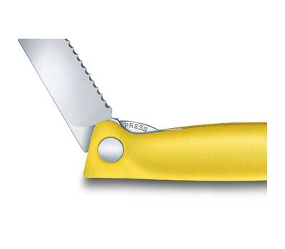 Нож кухонный VICTORINOX 6.7836.F8B складной, лезвие 11 см