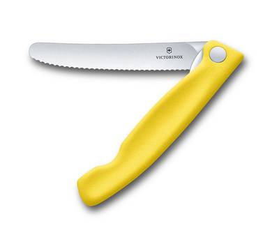 Нож кухонный VICTORINOX 6.7836.F8B складной, лезвие 11 см