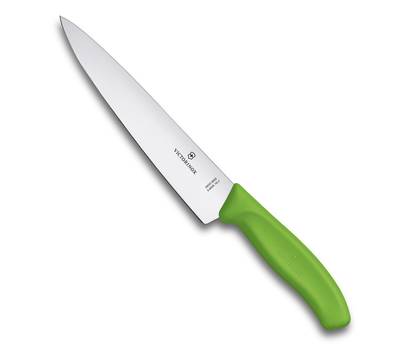Нож кухонный VICTORINOX 6.8006.19L4B разделочный зел. 19 см