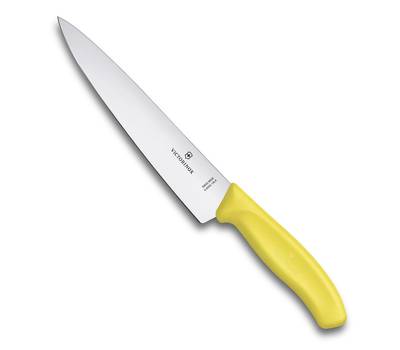 Нож кухонный VICTORINOX 6.8006.19L8B разделочный жёлт. 19 см