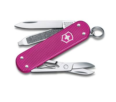 Нож перочинный VICTORINOX Flamingo Party (0.6221.251G) 58мм 7функц. карт.коробка.