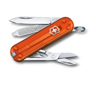 Нож перочинный VICTORINOX Classic Fire Opal (0.6223.T82G) 58мм 7функц.