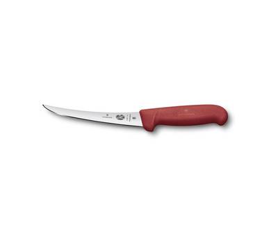 Нож кухонный VICTORINOX Fibrox/(5.6611.15) стальной разделочный лезв.150мм прямая заточка красный.