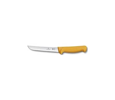 Нож кухонный VICTORINOX Swibo/(5.8407.16) стальной обвалочный для мяса лезв.160мм прямая заточка жел