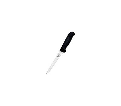 Нож кухонный VICTORINOX Fibrox/(5.6403.12) стальной обвалочный для мяса лезв.120мм прямая заточка че