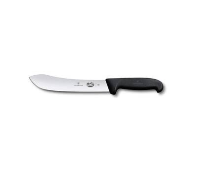 Нож кухонный VICTORINOX Swibo/(5.7403.36) стальной разделочный лезв.360мм прямая заточка черный.