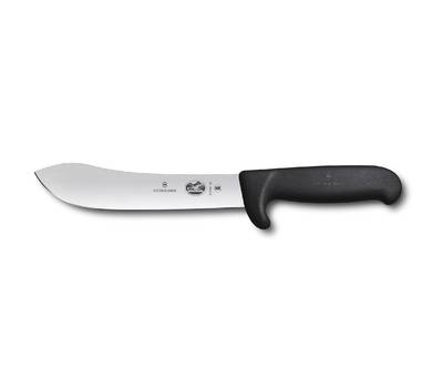 Нож кухонный VICTORINOX Butchers Safety Nose (5.7403.18L) стальной разделочный для мяса лезв.180мм п