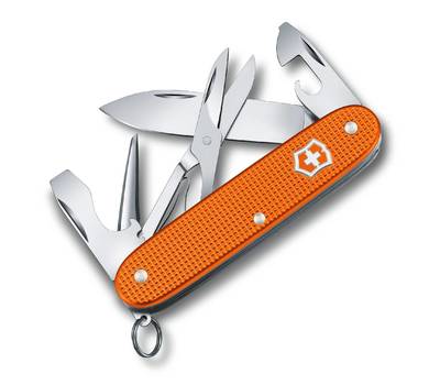 Нож перочинный VICTORINOX Pioneer X (0.8231.L21) 93мм 9функц. оранжевый подар.коробка.