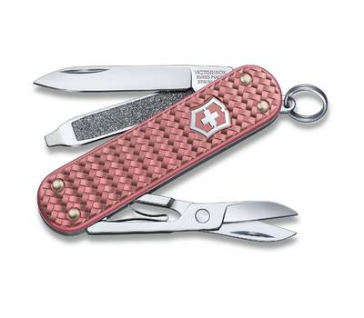 Нож перочинный Victorinox Classic Precious Alox (0.6221.405G) 58мм 5функц. розовый подар.коробка