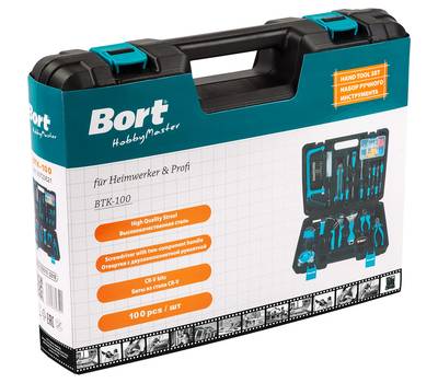 Набор ручного инструмента Bort BTK-100
