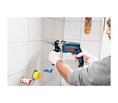 Дрель ударная BOSCH GSB 16 RE (БЗП) (500)