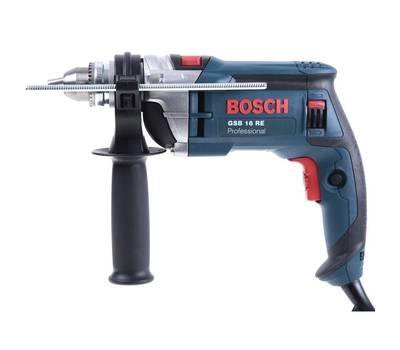 Дрель ударная BOSCH GSB 16 RE (БЗП) (500)