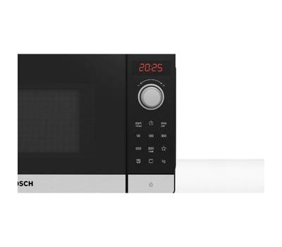 Микроволновая печь BOSCH FEL023MS2 20л. 800Вт нержавеющая сталь/черный