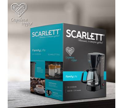 Кофеварка SCARLETT CM33018