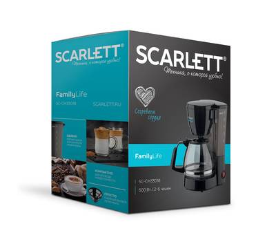 Кофеварка SCARLETT CM33018