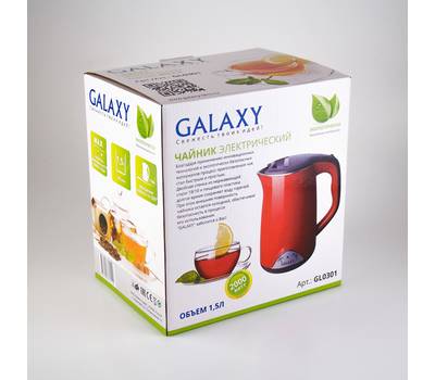 Чайник электрический Galaxy GL 0301 Красный