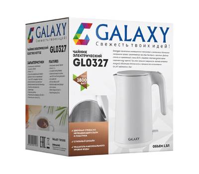 Чайник электрический Galaxy GL 0327 БЕЛЫЙ