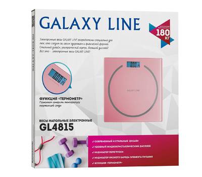 Весы напольные Galaxy GL 4815 РОЗОВЫЕ