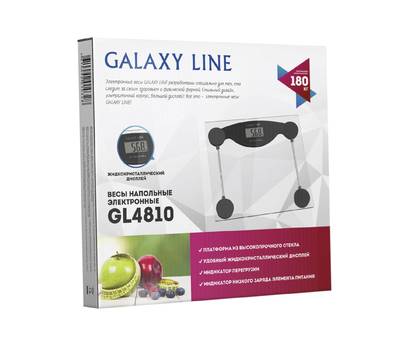 Весы напольные Galaxy GL 4810 ЧЕРНЫЕ максимально допустимый вес 180 кг