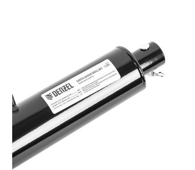 Шнек для земли DENZEL E-300, диаметр 300мм, длина 800мм,соединение 20мм, несъёмный нож