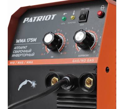 Полуавтомат сварочный инверторный PATRIOT WMA 175M