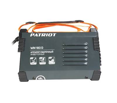 Аппарат сварочный PATRIOT WM180D MMA