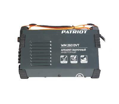 Аппарат сварочный PATRIOT WM260DVT MMA