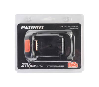 Батарея аккумуляторная PATRIOT PB BR 21V(Max) Li-ion 3,0Ah UES