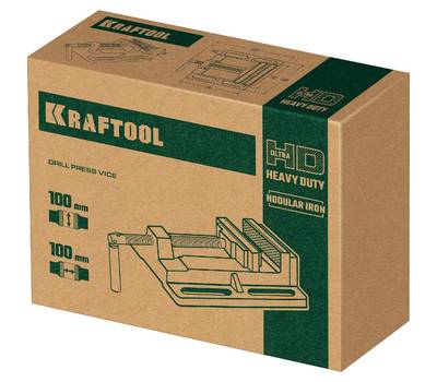 Тиски станочные KRAFTOOL 32715-100