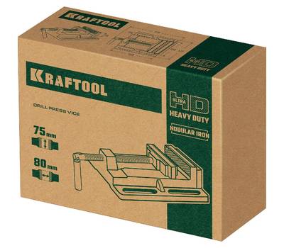 Тиски станочные KRAFTOOL 32715-75