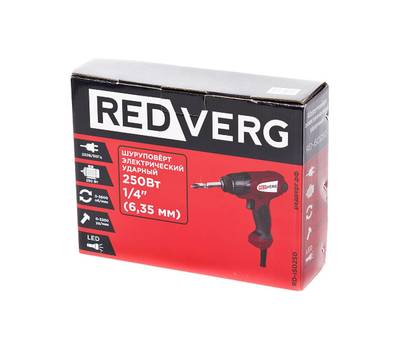 Дрель-шуруповерт электрический RedVerg RD-ISD250