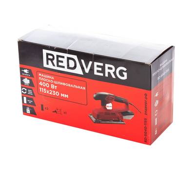 Машина шлифовальная вибрационная RedVerg RD-SG40-115S